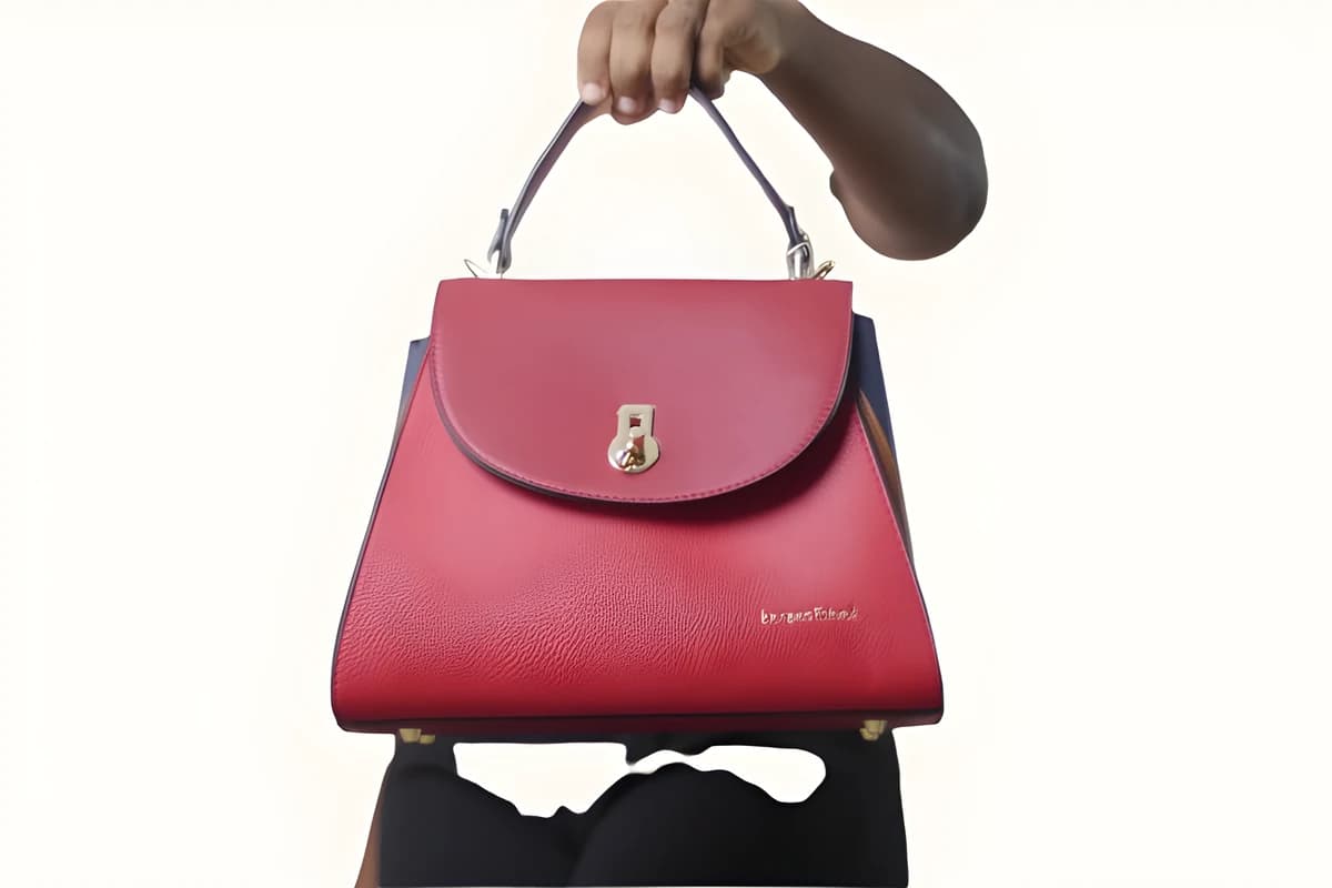 Sac Jacques Esterel AW1621 · Rouge, marine et doré