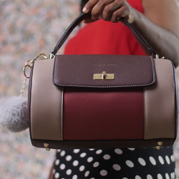 JE UR 7771 MARRON TAUPE ROSE