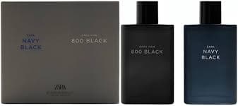 Zara Coffret Navy Black Edt 100Ml + 800 Black Edt 100Ml