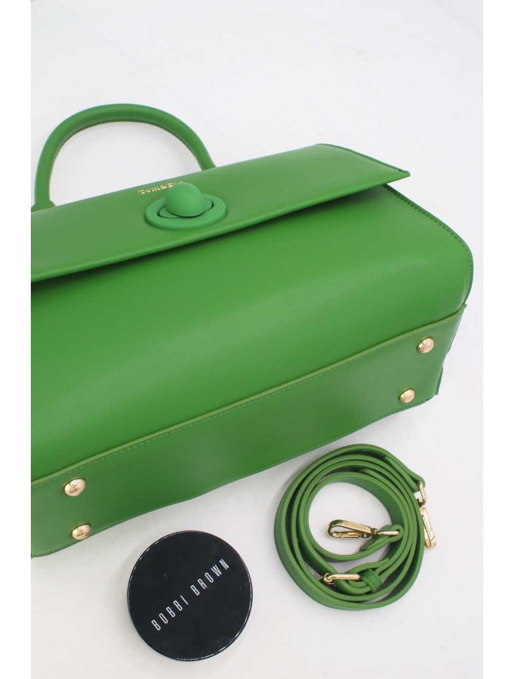 Sac à Main Style Vintage Avec Pendentif 23B-5764P-Vert — vue 4