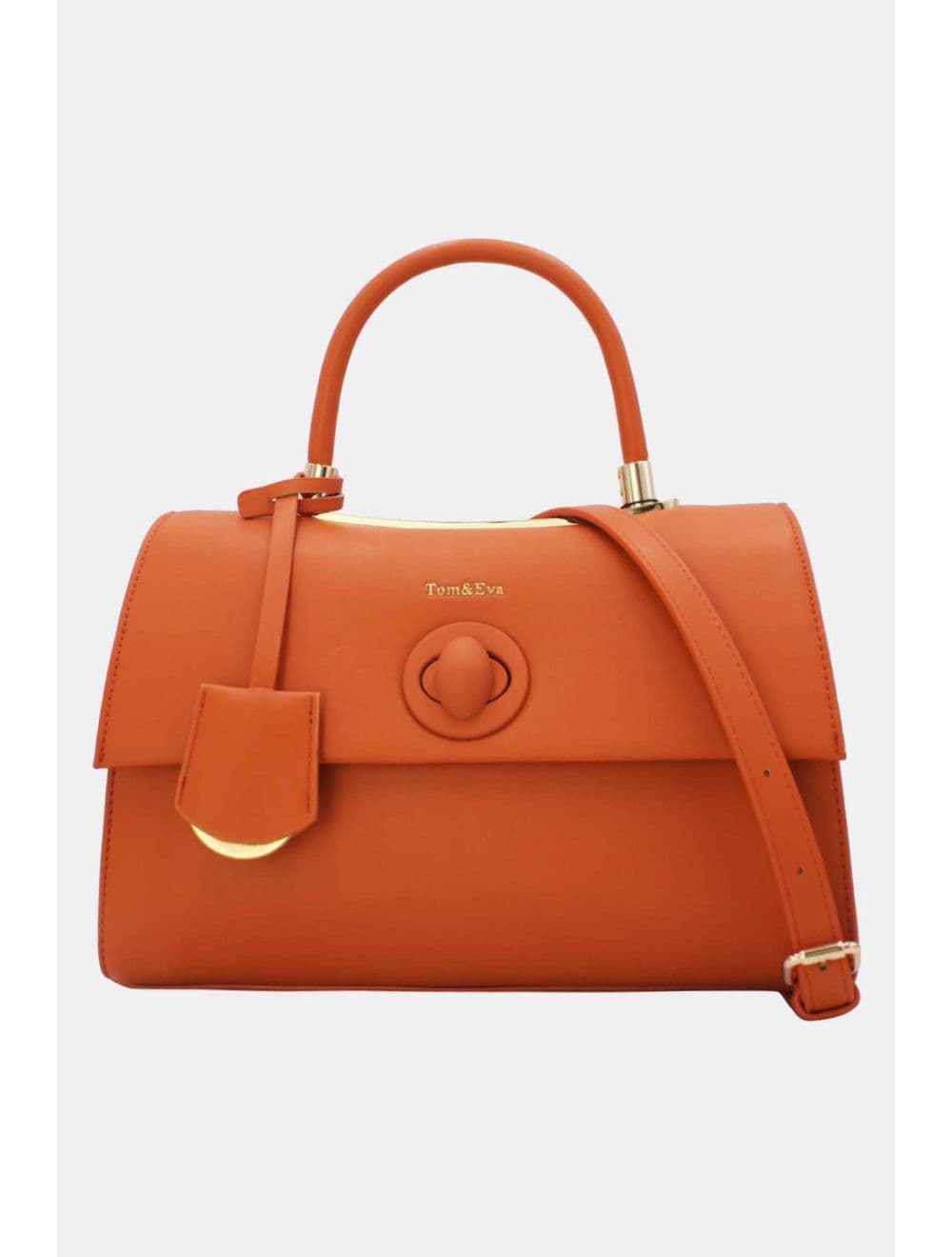 Sac à Main Style Vintage Avec Pendentif 23B-5764P-Orange