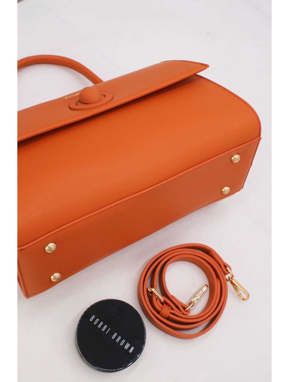 Sac à Main Style Vintage Avec Pendentif 23B-5764P-Orange — vue 4