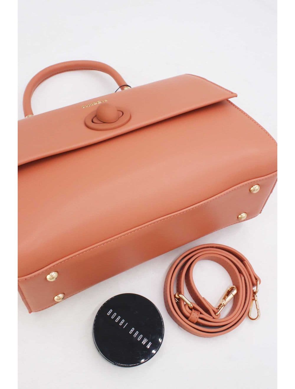 Sac à Main Style Vintage Avec Pendentif 23B-5764P-Rose — vue 4