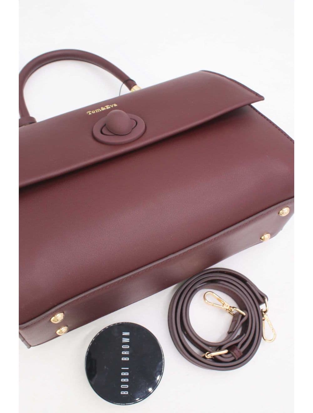 Sac à Main Style Vintage Avec Pendentif 23B-5764P-Café — vue 4