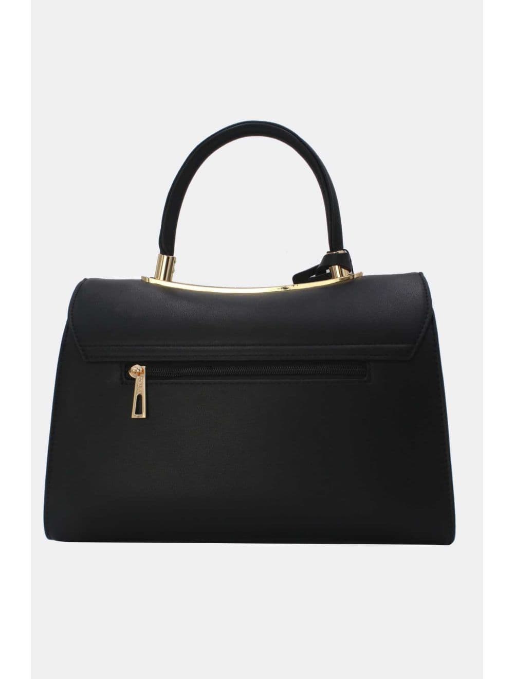 Sac à Main Style Vintage Avec Pendentif 23B-5764P-Noir — vue 3