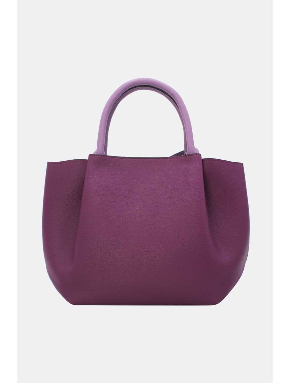 Sac à Main Effet Cuir 25B-6375-Purple/L.Purple — vue 3