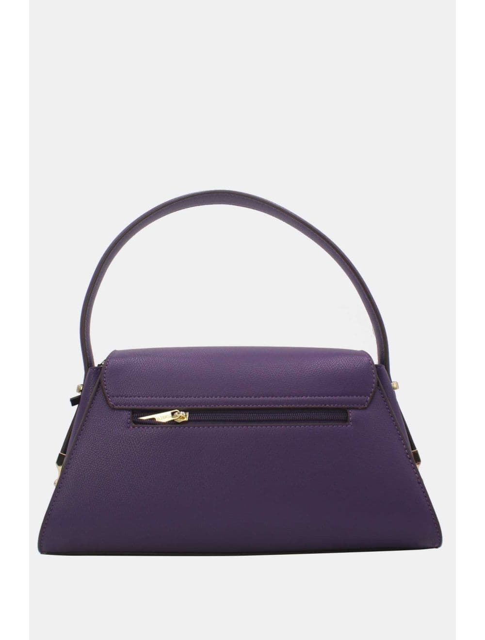 Sac à main Effet Cuir trapèze Chic 25B-6397-Violet — vue 3