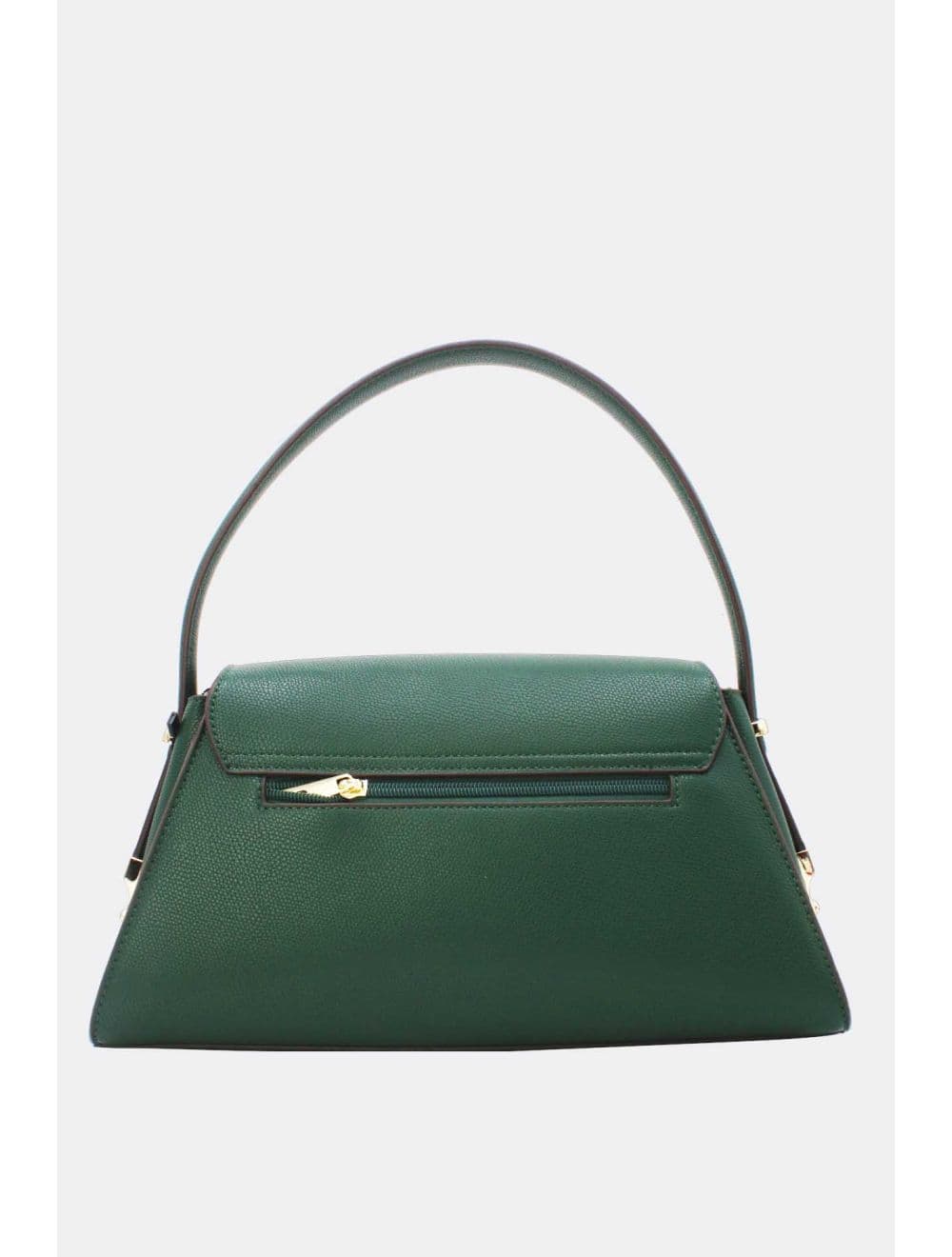 Sac à main Effet Cuir trapèze Chic 25B-6397-Vert — vue 3