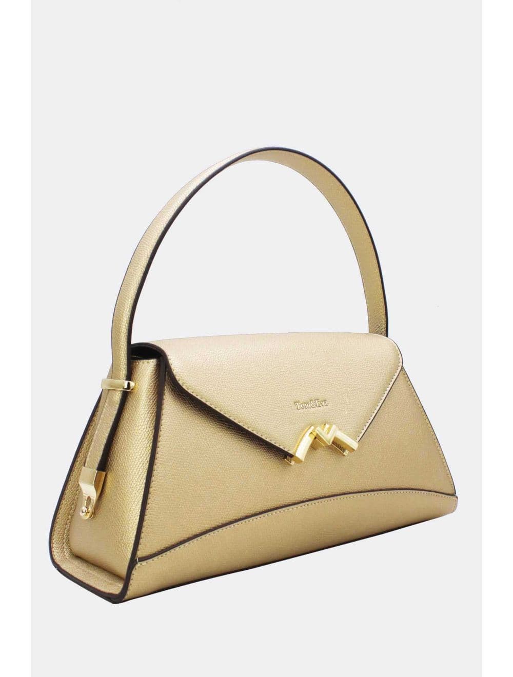 Sac à main Effet Cuir trapèze Chic 25B-6397-Or — vue 2
