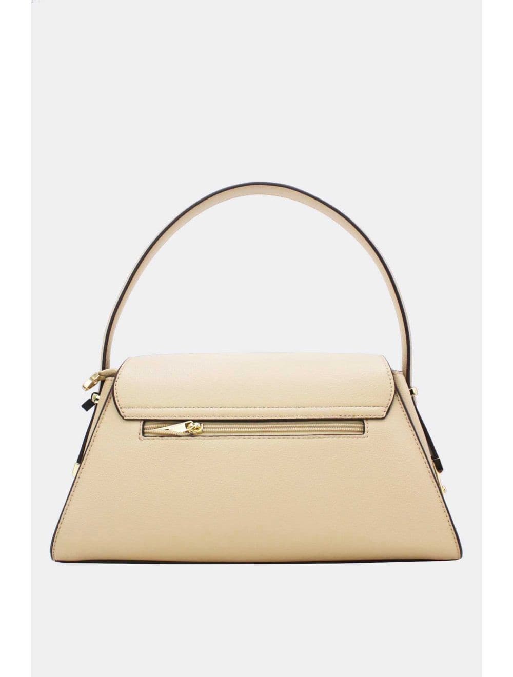 Sac à main Effet Cuir trapèze Chic 25B-6397-Abricot — vue 3