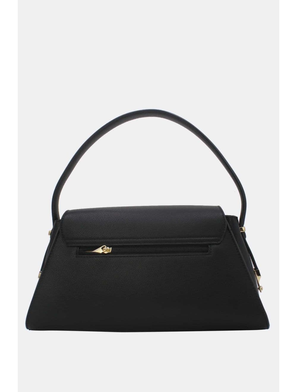 Sac à main Effet Cuir trapèze Chic 25B-6397-Noir — vue 3