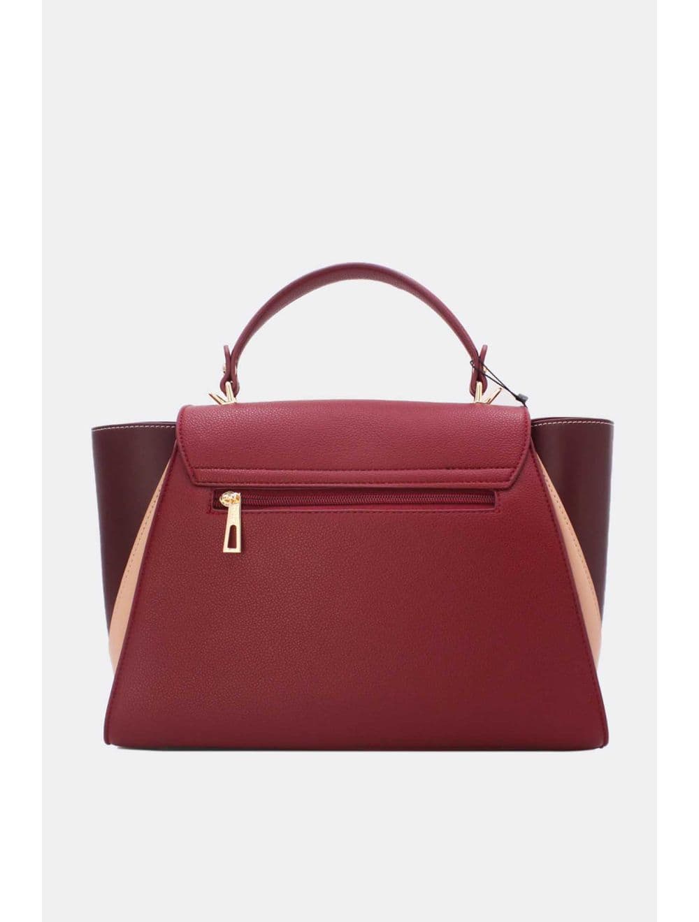 Sac De Travail Femme Tricolore RÉASSORT 23B-5840-Rouge — vue 3