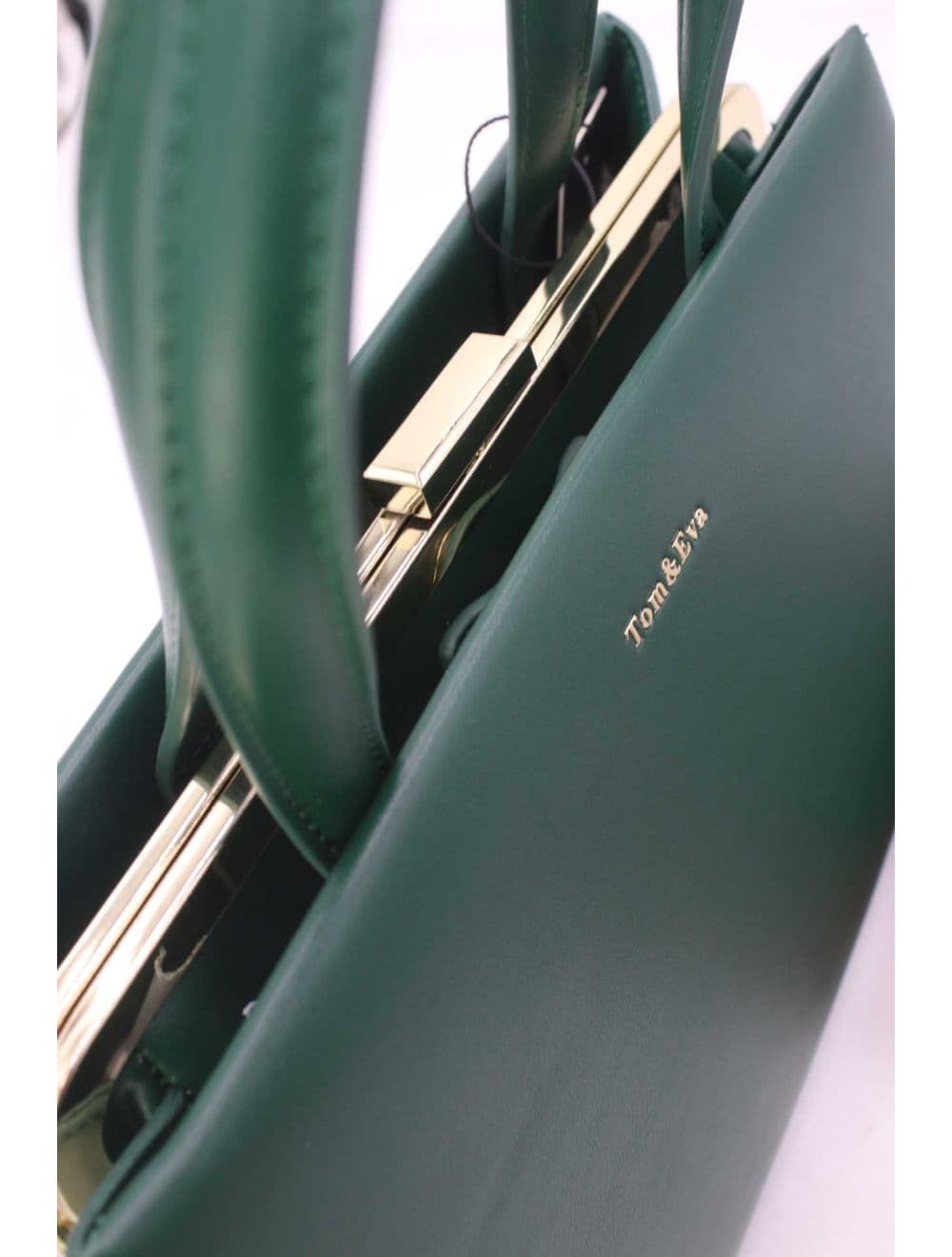 Sac à Main effet Cuir Classique 25B-6418-Vert — vue 5