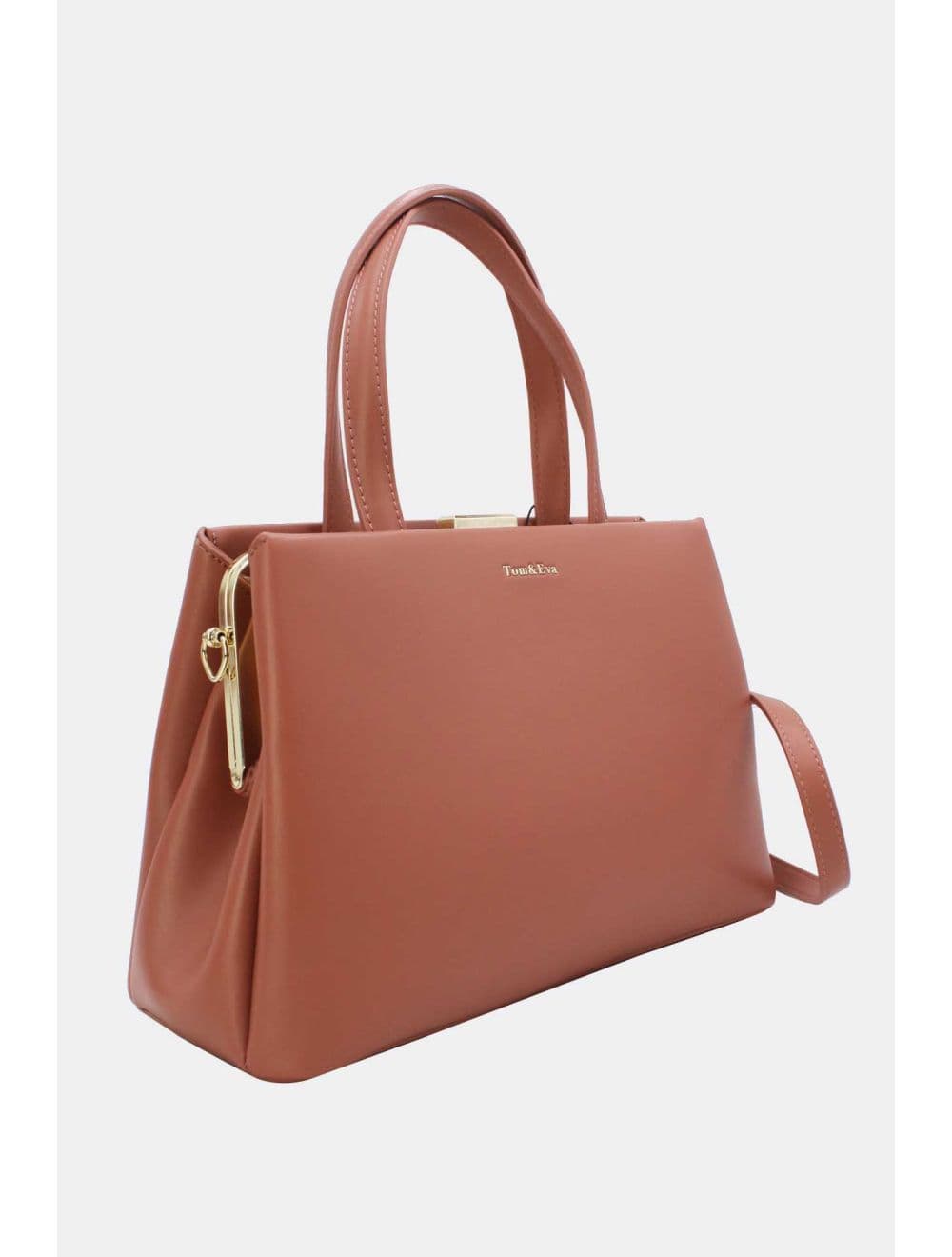 Sac à Main effet Cuir Classique 25B-6418-Rose — vue 2