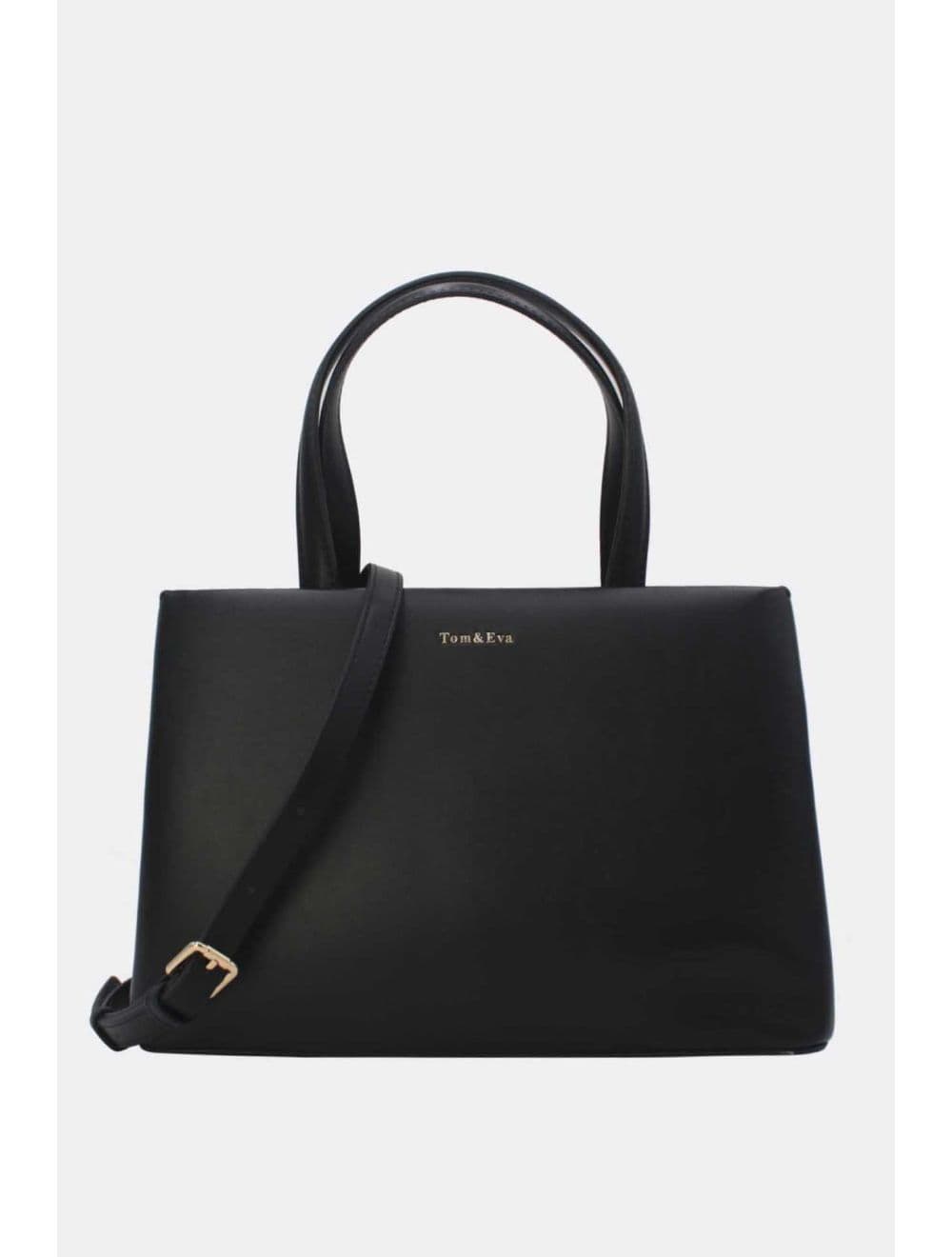 Sac à Main effet Cuir Classique 25B-6418-Noir