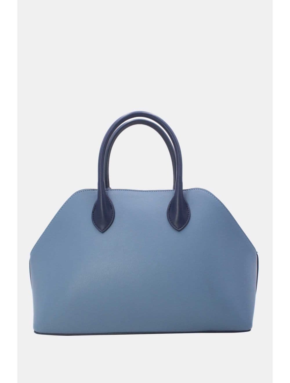 Sac à Main Effet Cuir Avec Pendentif 25B-6368-Bleu — vue 3