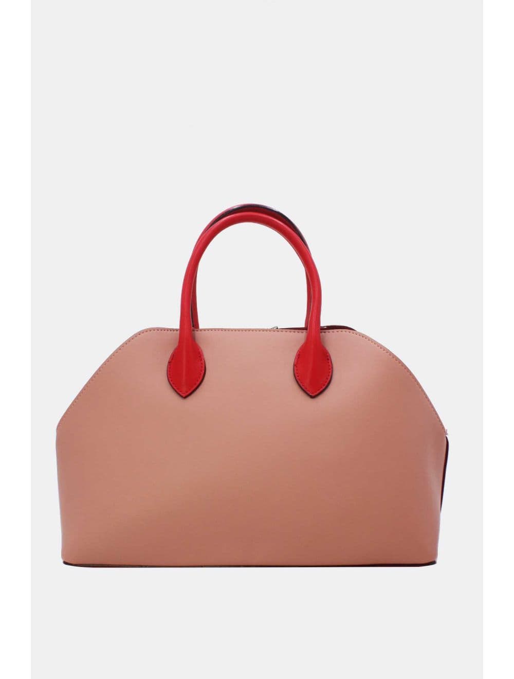 Sac à Main Effet Cuir Avec Pendentif 25B-6368-Rose — vue 3