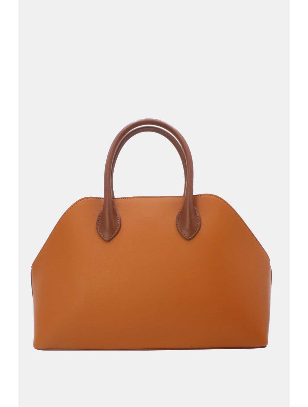 Sac à Main Effet Cuir Avec Pendentif 25B-6368-Brun — vue 3