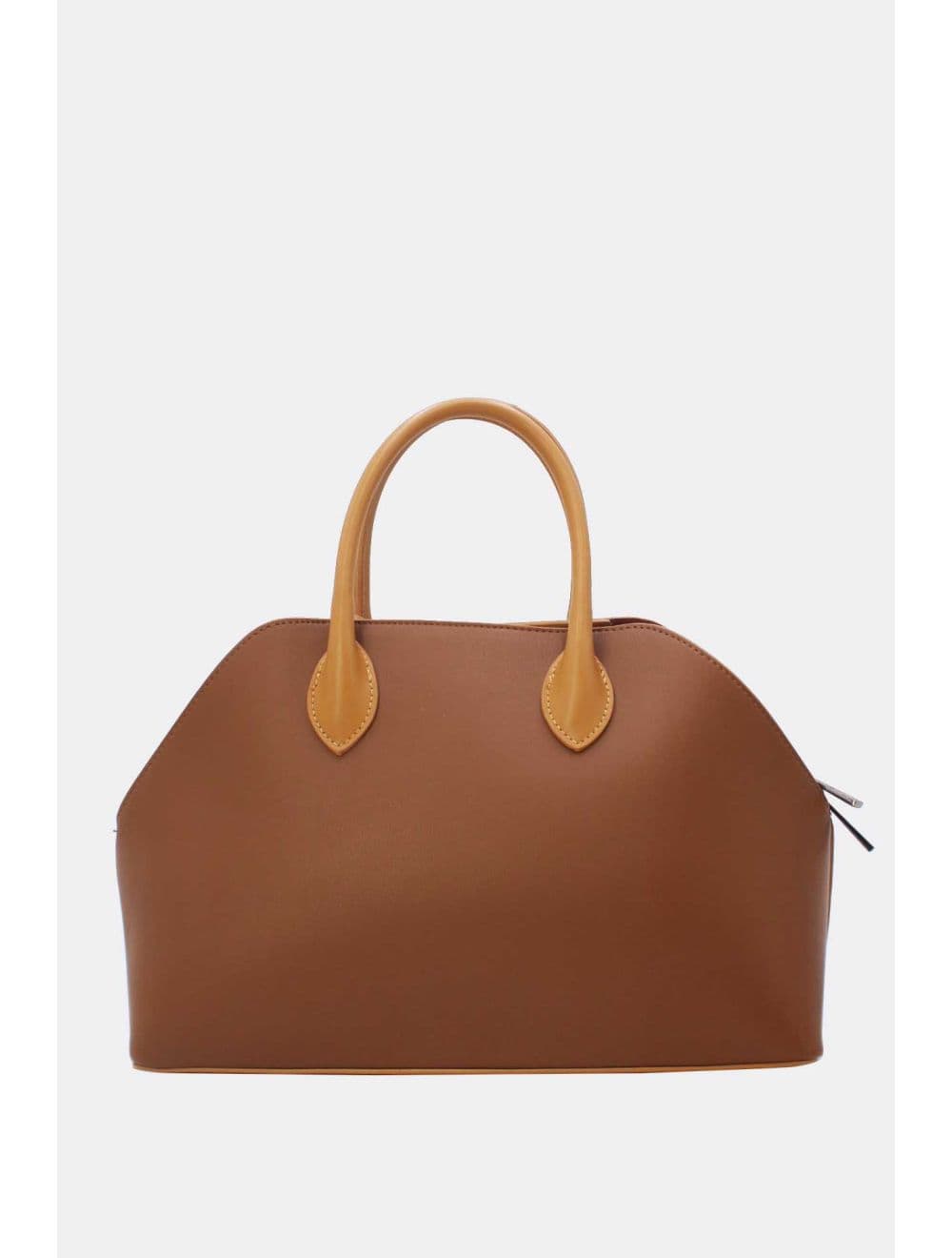 Sac à Main Effet Cuir Avec Pendentif 25B-6368-Café — vue 3