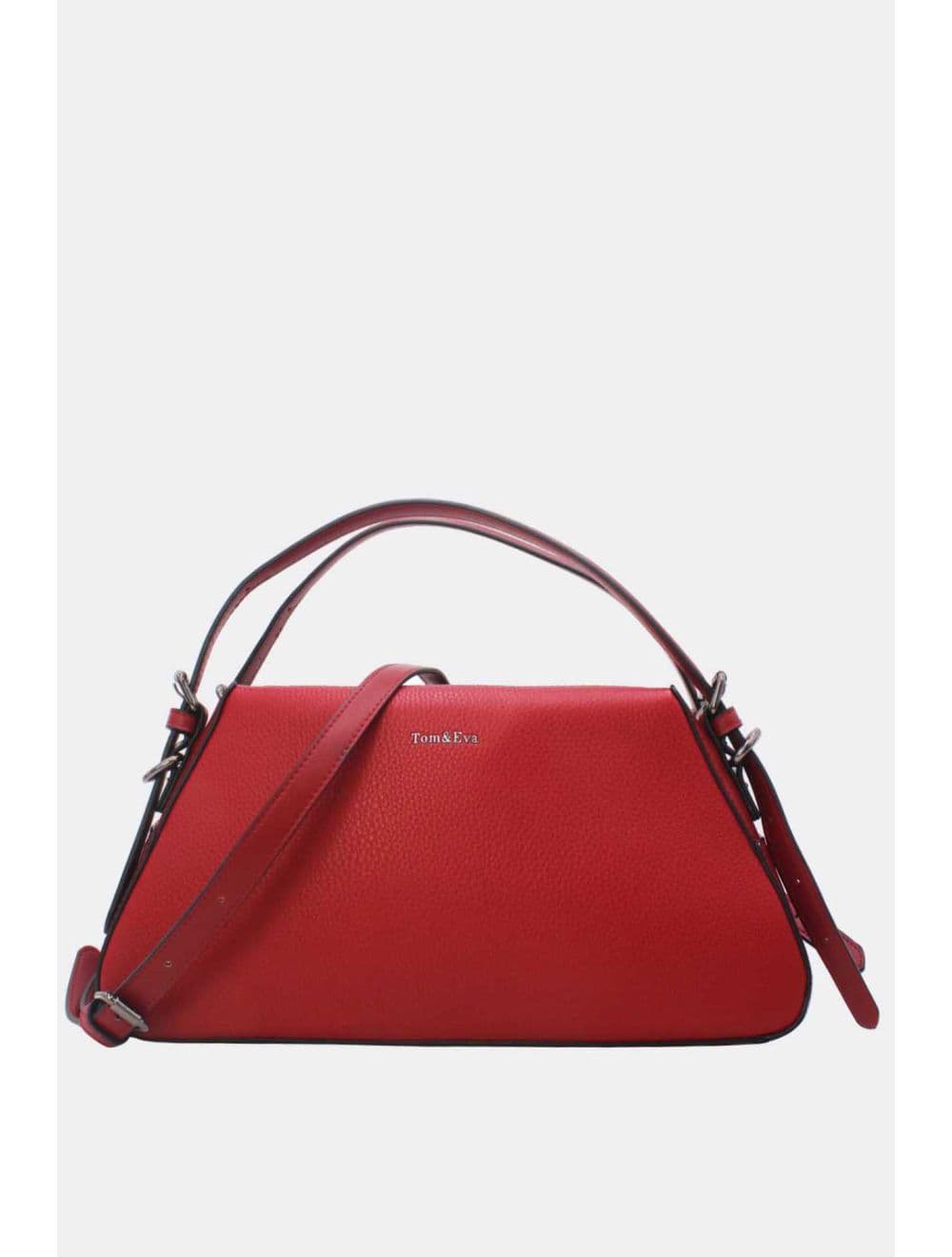 Sac à Main Effet Cuir Chic 25B-6293-Bordeaux