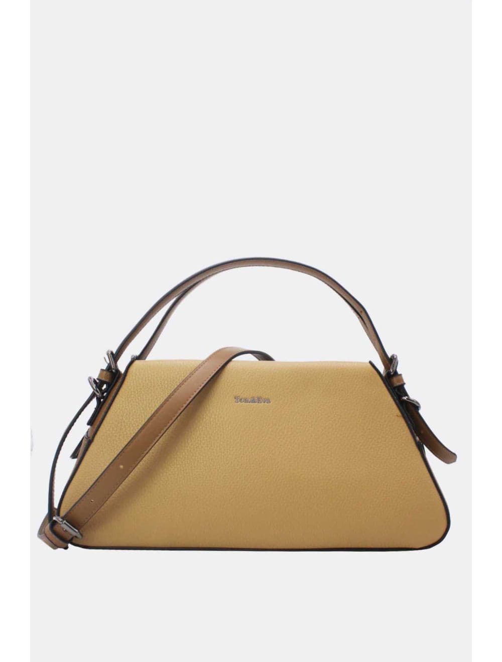 Sac à Main Effet Cuir Chic 25B-6293-Abricot