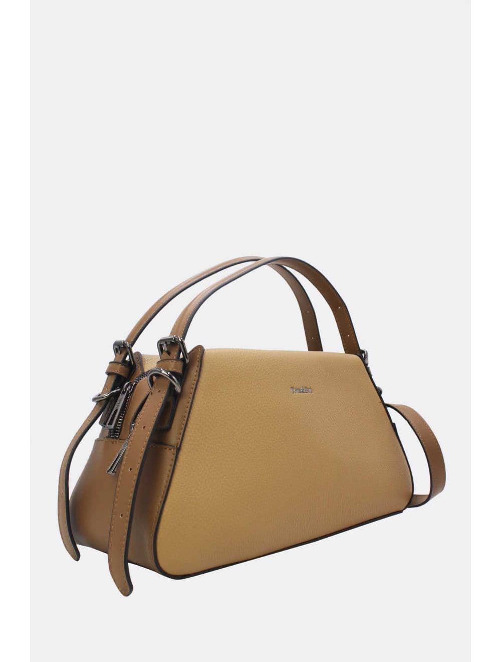 Sac à Main Effet Cuir Chic 25B-6293-Abricot — vue 2