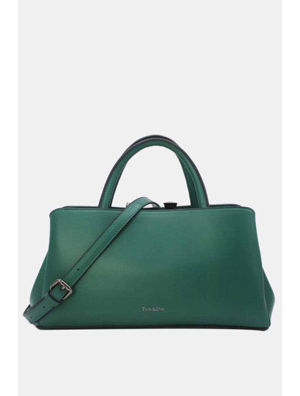 Sac à Main Effet Cuir Classique 25B-6400-Vert