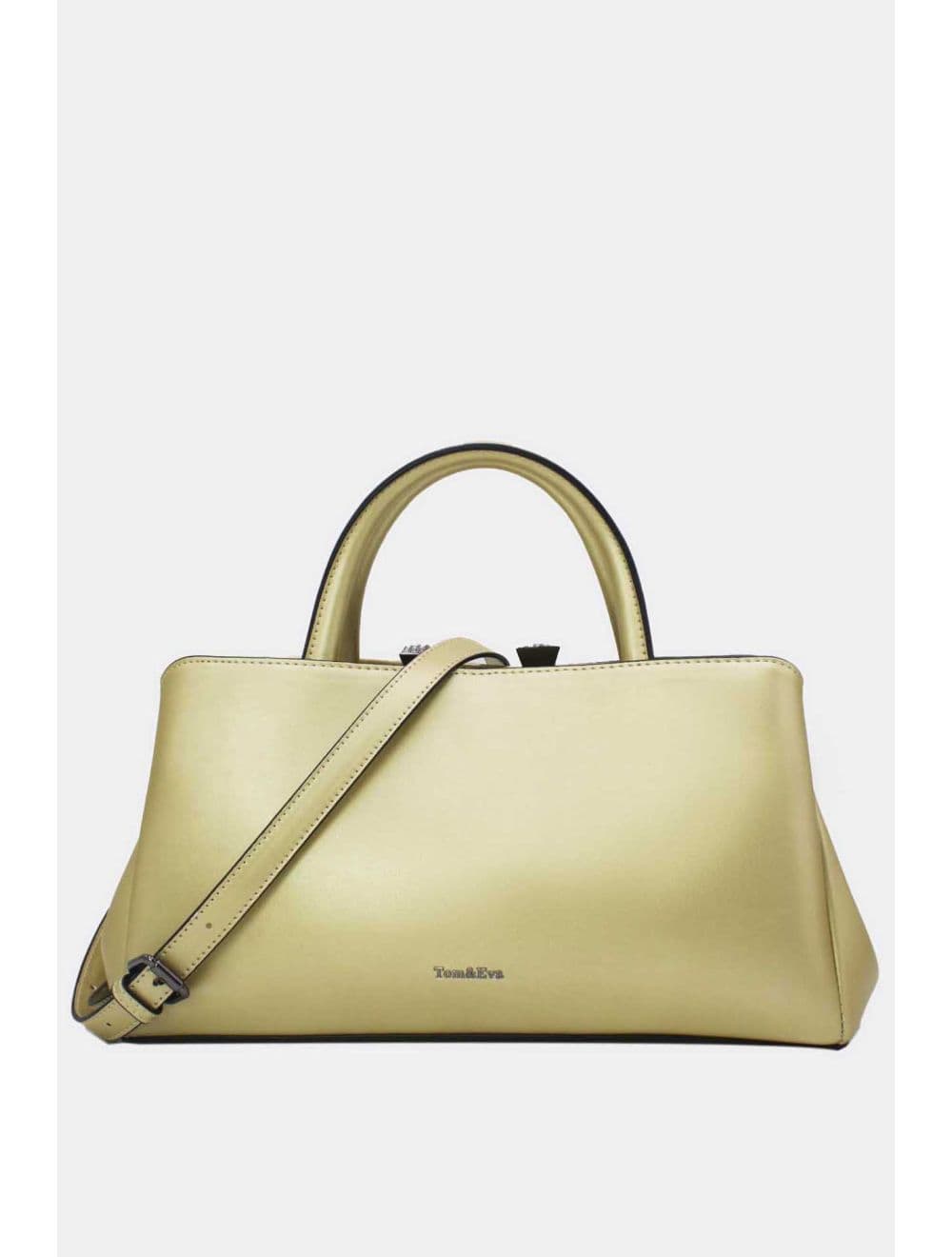 Sac à Main Effet Cuir Classique 25B-6400-Doré