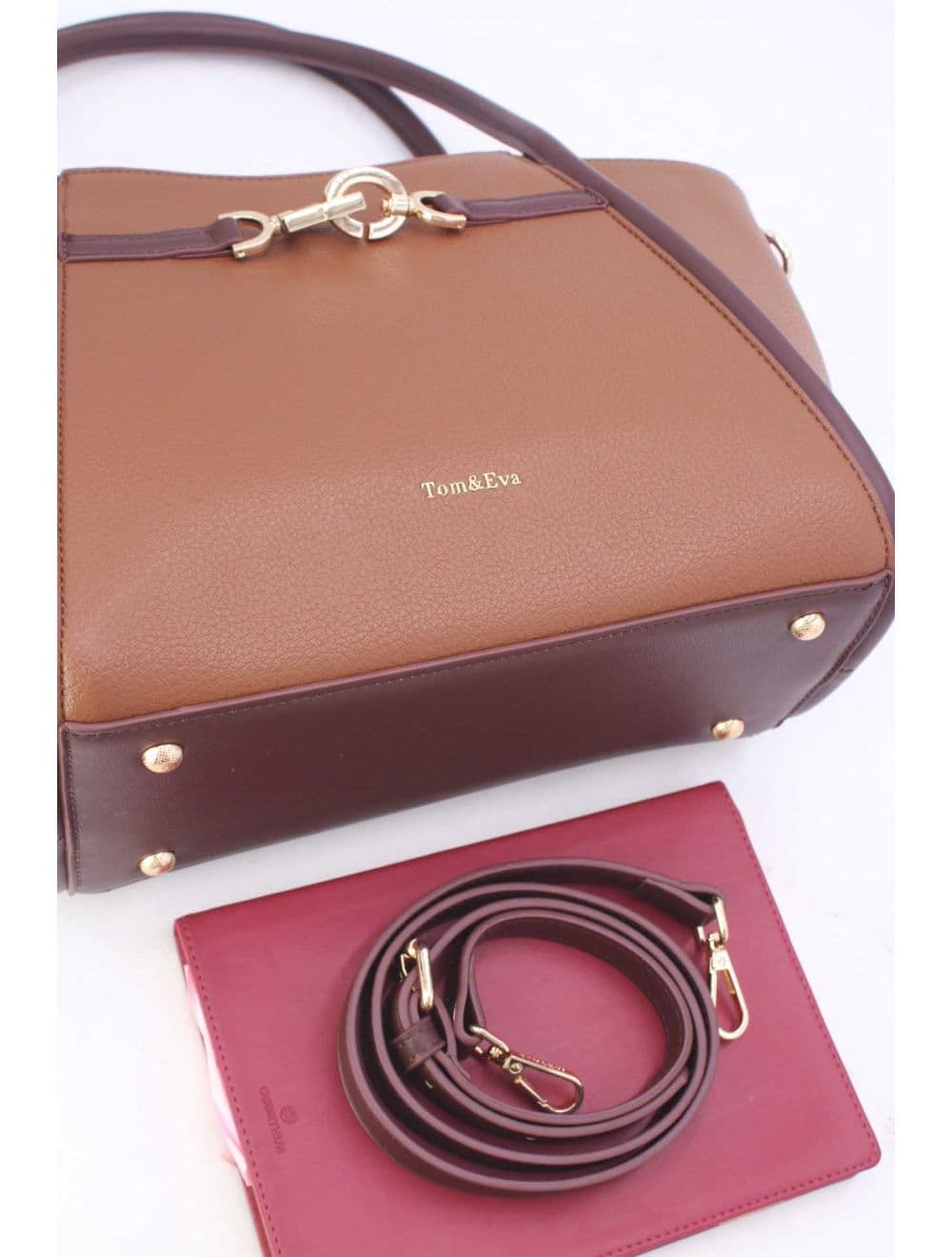 Sac à Main Femme Classique 25B-6422-Brun — vue 4