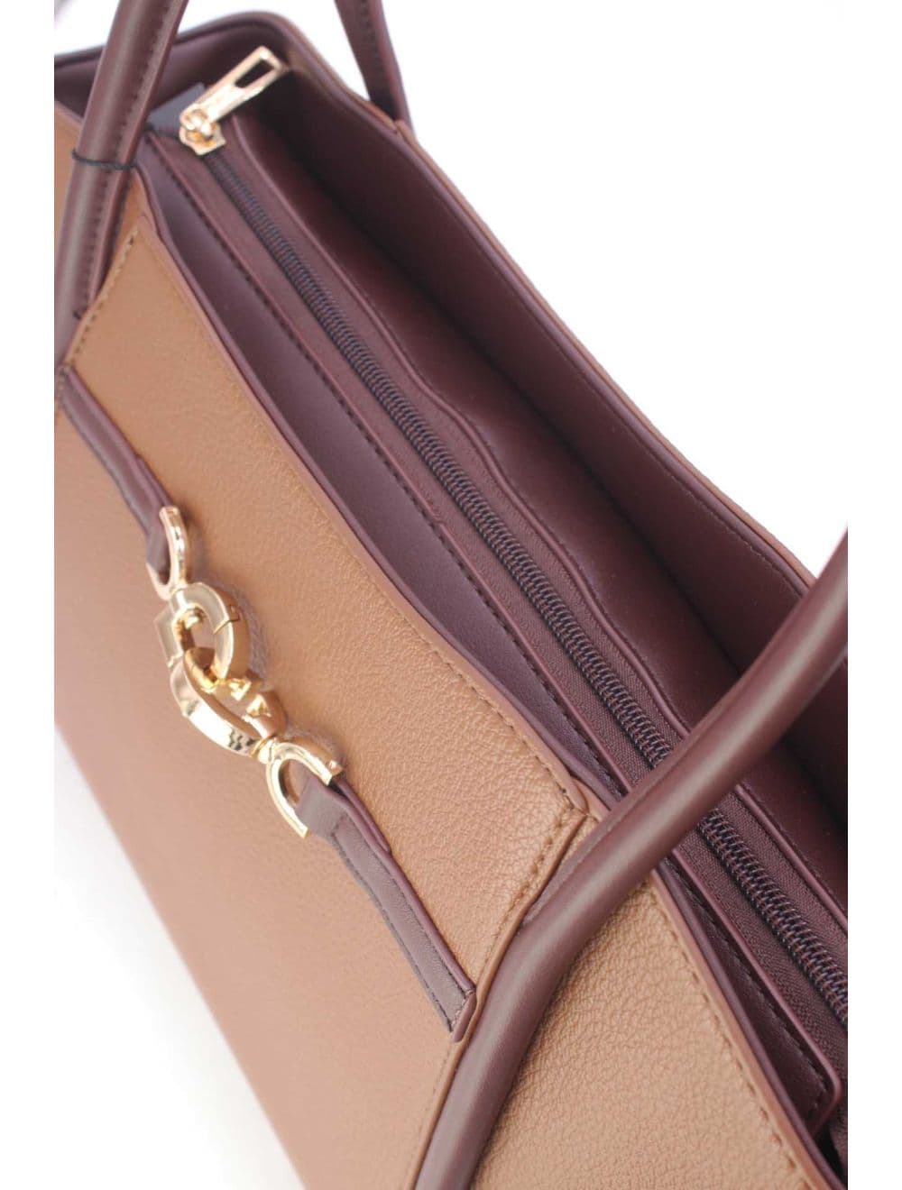 Sac à Main Femme Classique 25B-6422-Brun — vue 5