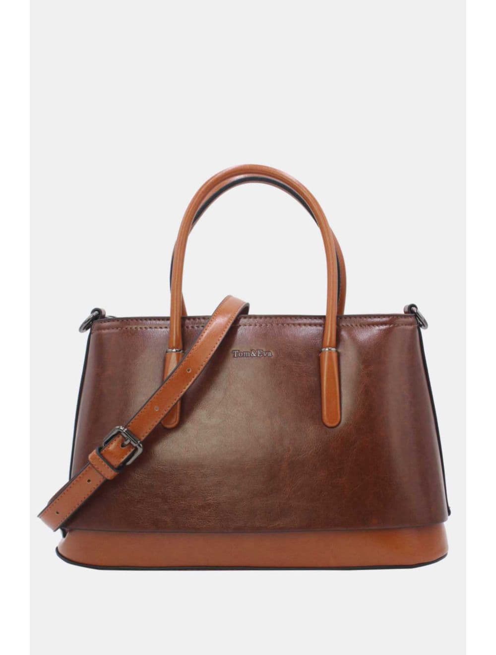 Petit Sac à Main Effet Cuir 25B-6428-Coffee/Brown