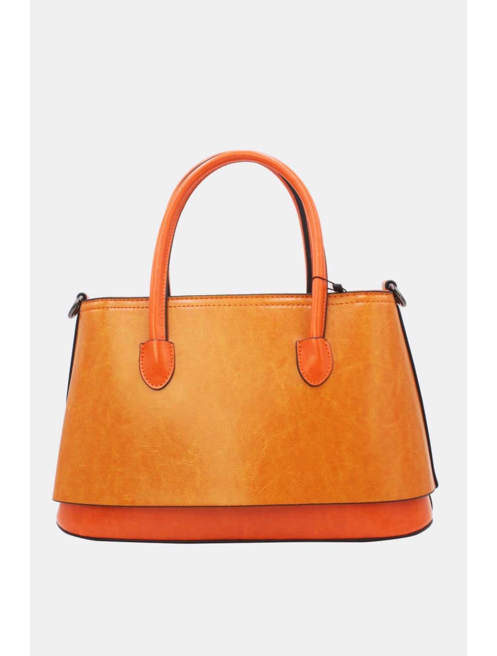 Petit Sac à Main Effet Cuir 25B-6428-Orange/L.Orange — vue 3