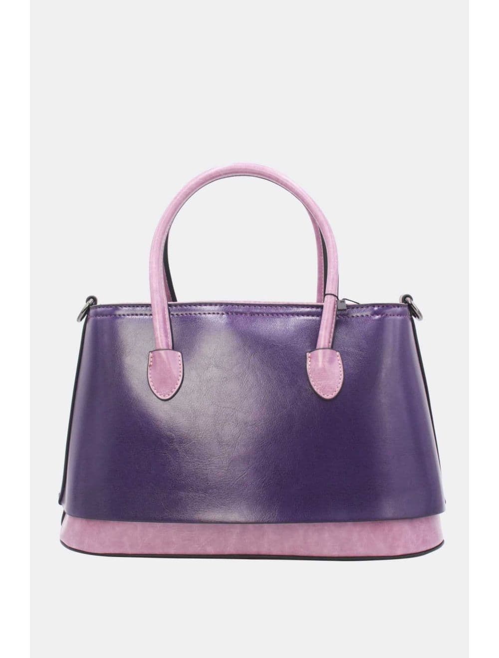 Petit Sac à Main Effet Cuir 25B-6428-Violet — vue 3