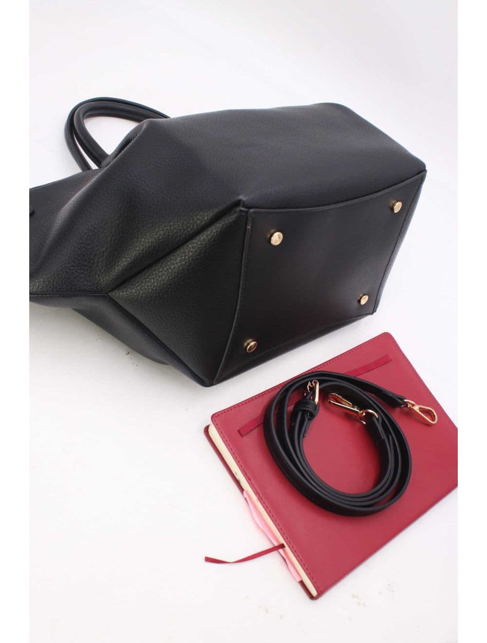 Sac à Main Ailes Structuré 25B-6356-Noir — vue 4