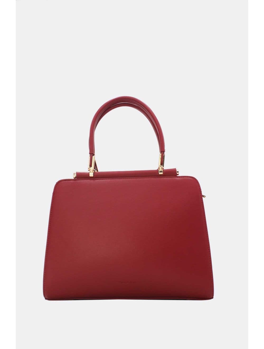 Sac à Main Tissu Avec Pendentif 25B-6317-Bordeaux — vue 3