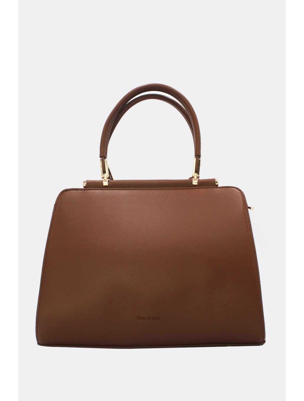 Sac à Main Tissu Avec Pendentif 25B-6317-Café — vue 3