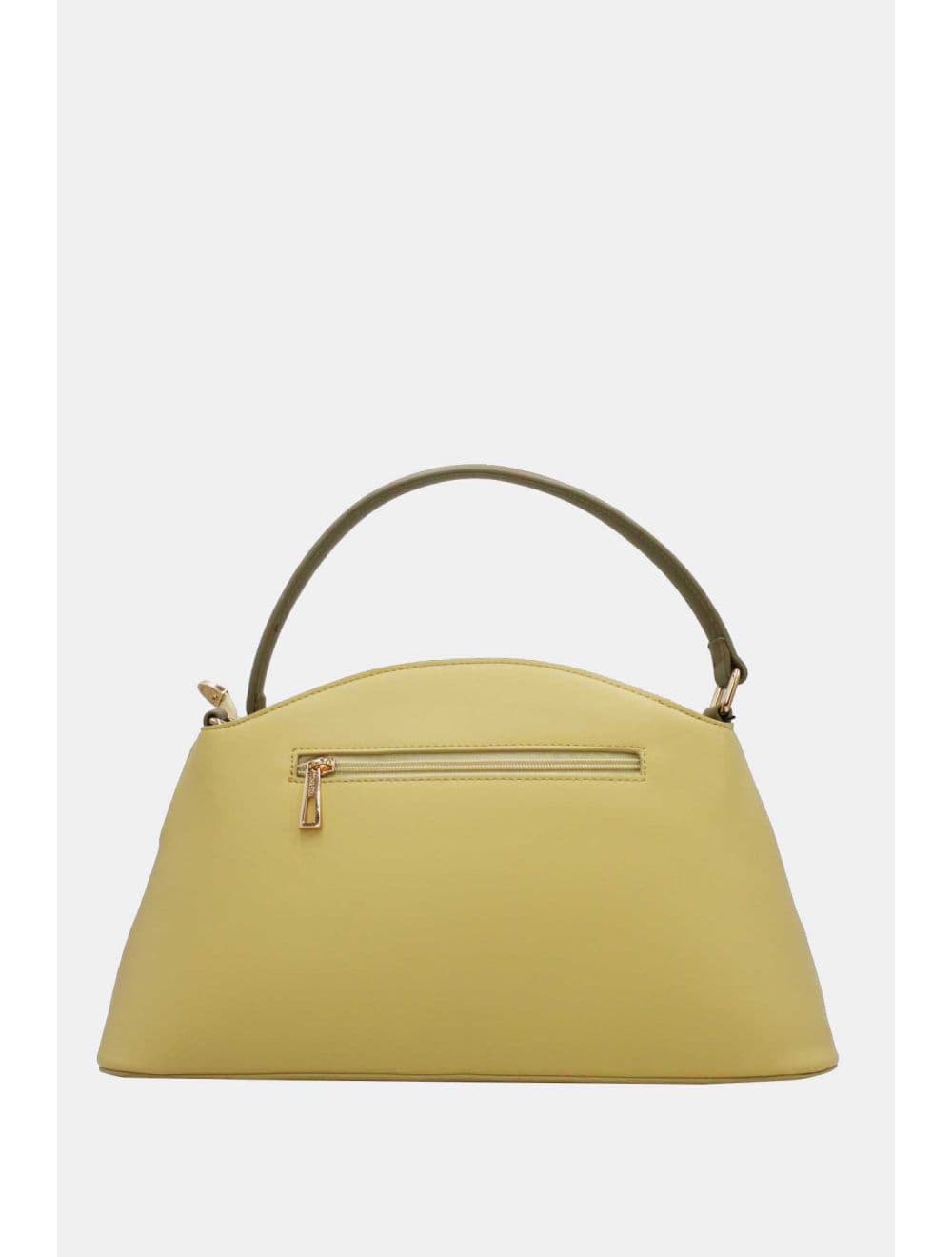 Sac à Main Effet Cuir Lisse Bicolore RÉASSORT25 24B-5862-Yellow/Green — vue 3