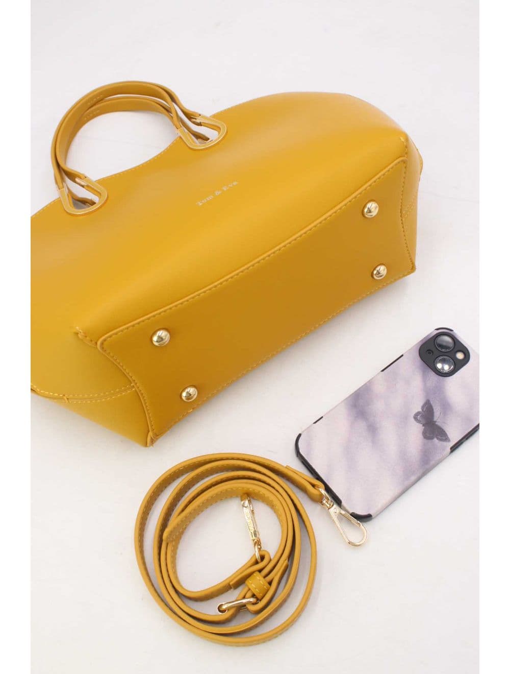 Sac à Main Forme Pétale 25B-6307-Jaune — vue 4