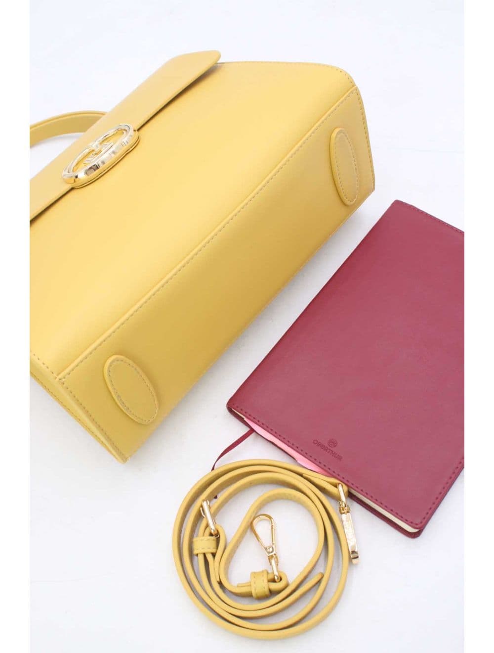 Sac à Main Minimaliste Femme RÉASSORT 23B-5765-Jaune — vue 4