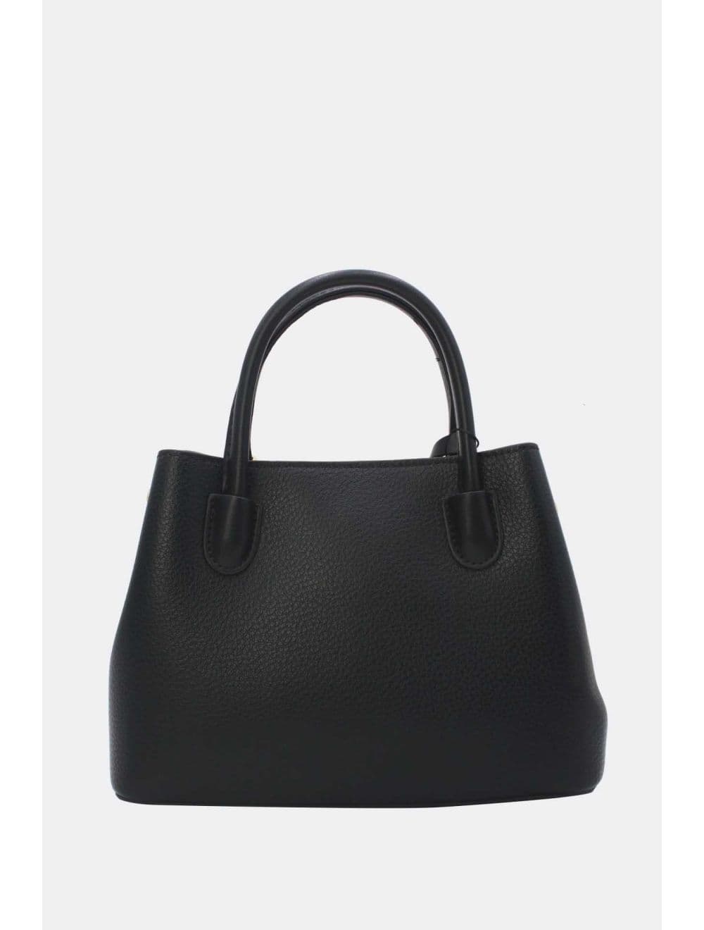 Petit Sac à Main Effet Cuir Grainé 25B-6417-Noir — vue 3
