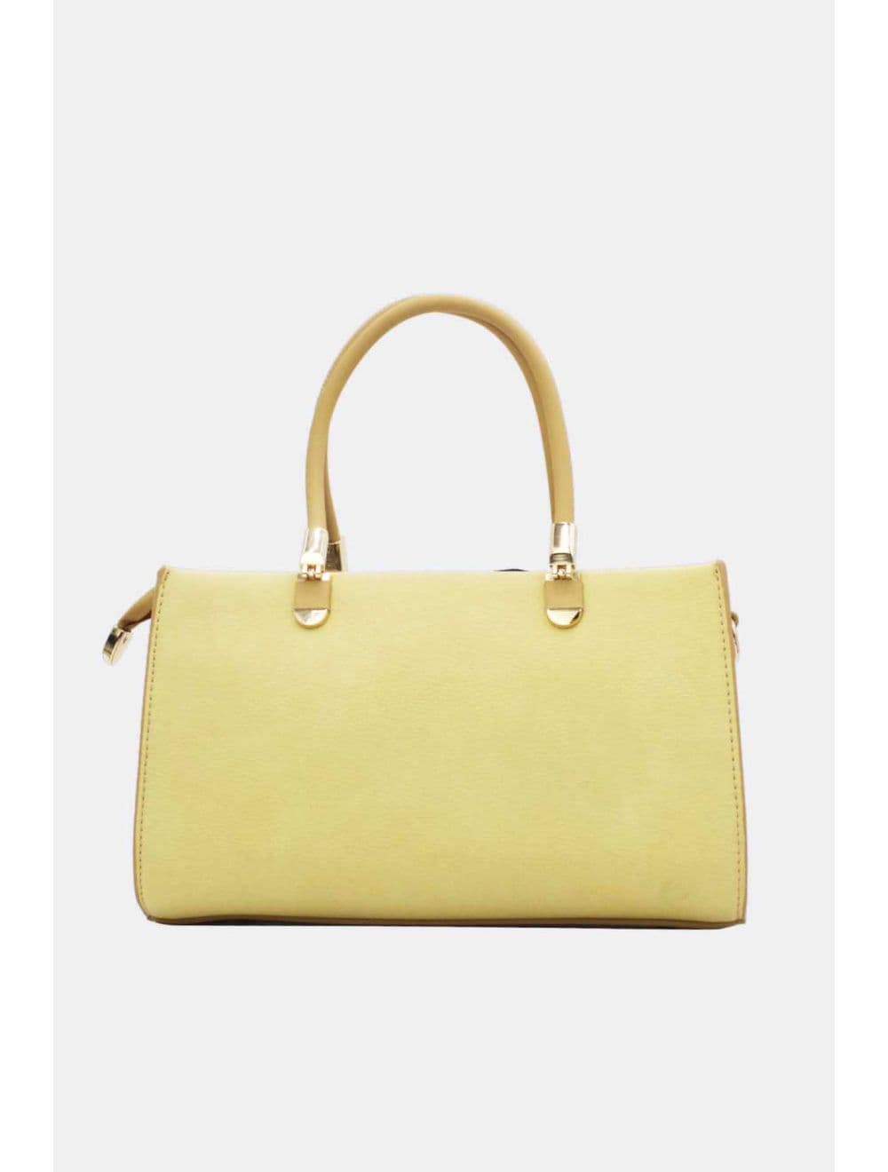 Petit Sac à Main Rigide 25B-6376-Jaune — vue 3
