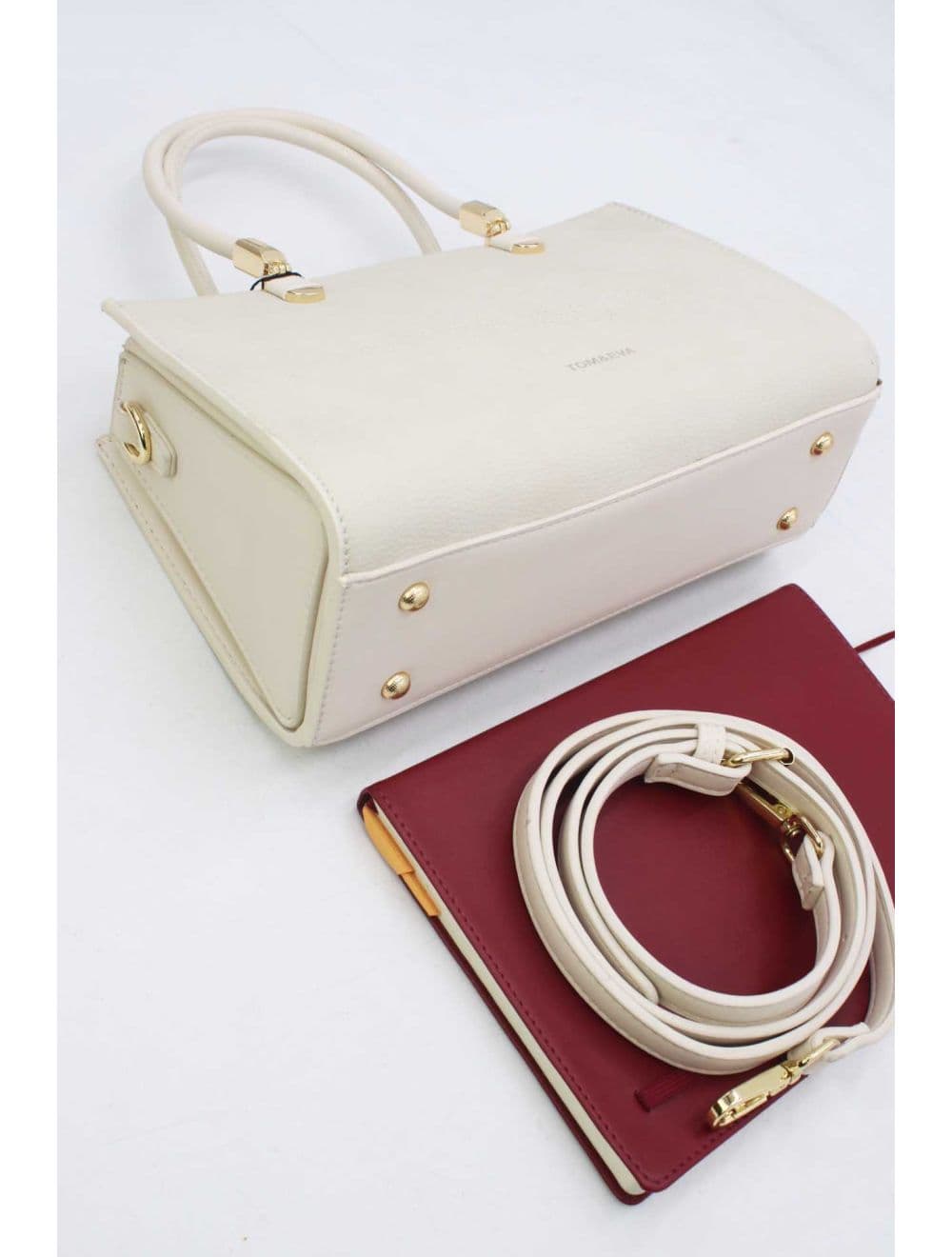 Petit Sac à Main Rigide 25B-6376-Blanc — vue 4