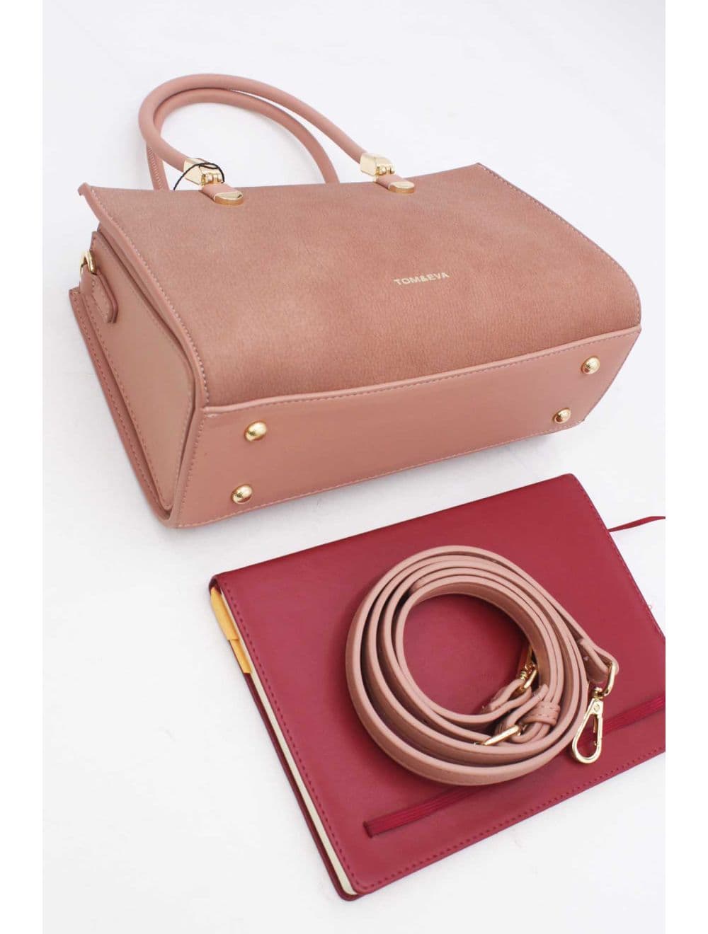 Petit Sac à Main Rigide 25B-6376-Rosepink — vue 4