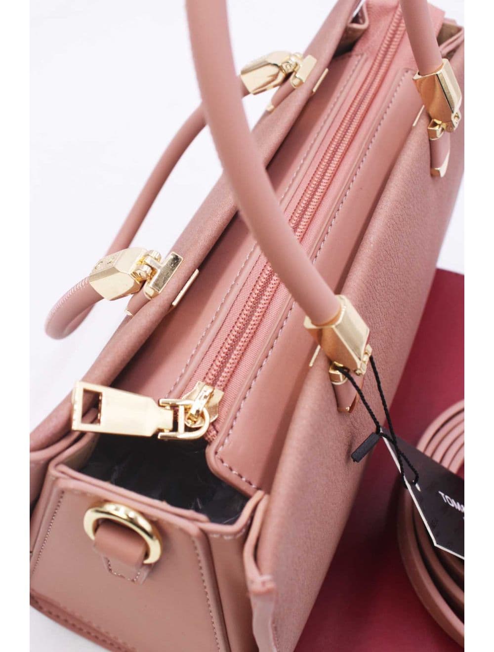 Petit Sac à Main Rigide 25B-6376-Rosepink — vue 5