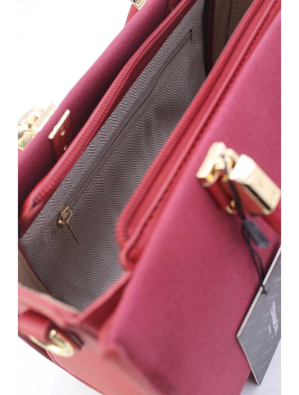 Petit Sac à Main Rigide 25B-6376-Rouge — vue 5