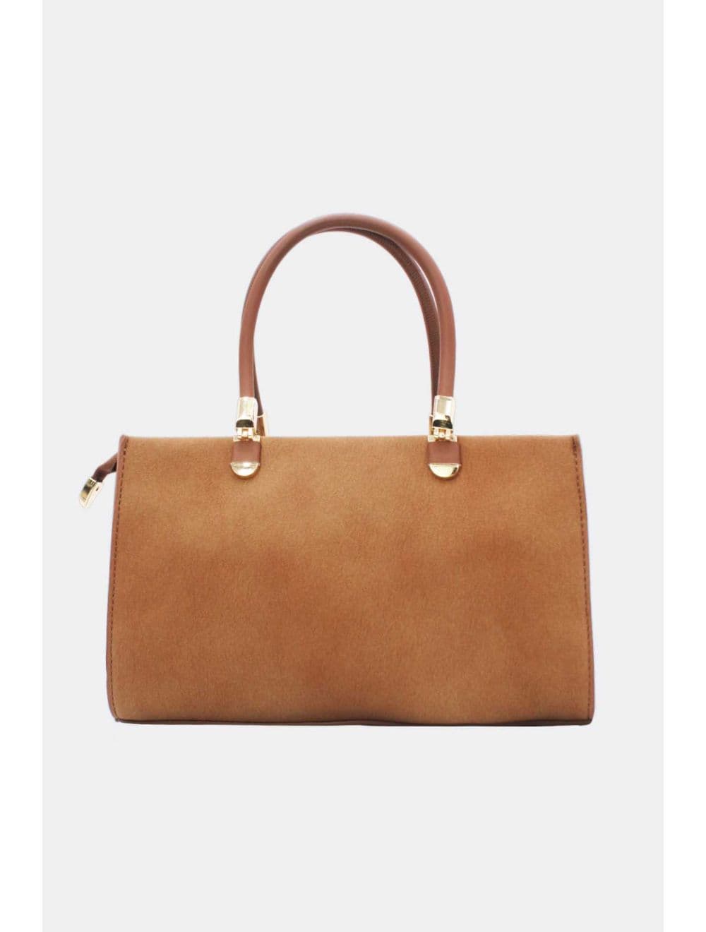 Petit Sac à Main Rigide 25B-6376-Brun — vue 3