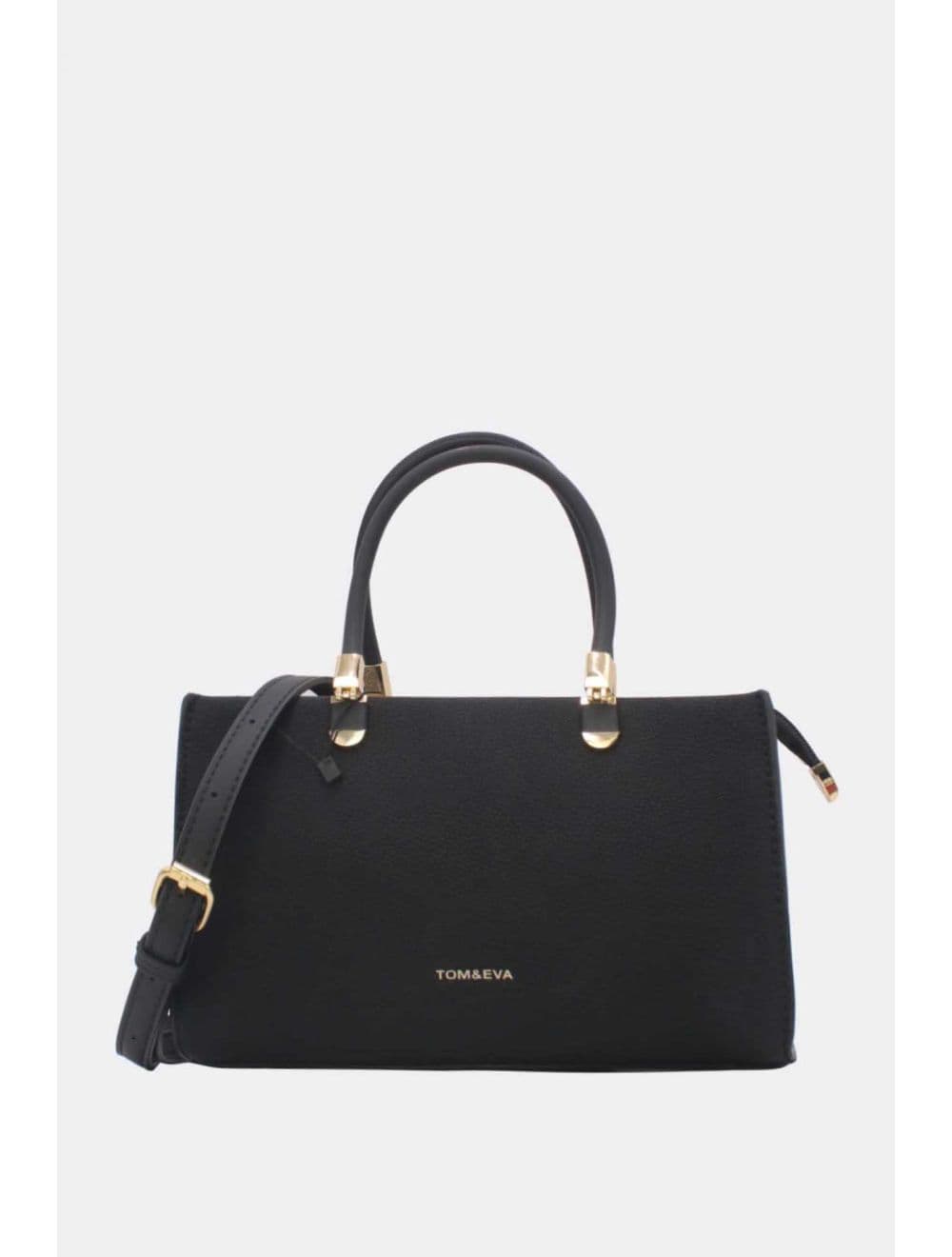 Petit Sac à Main Rigide 25B-6376-Noir