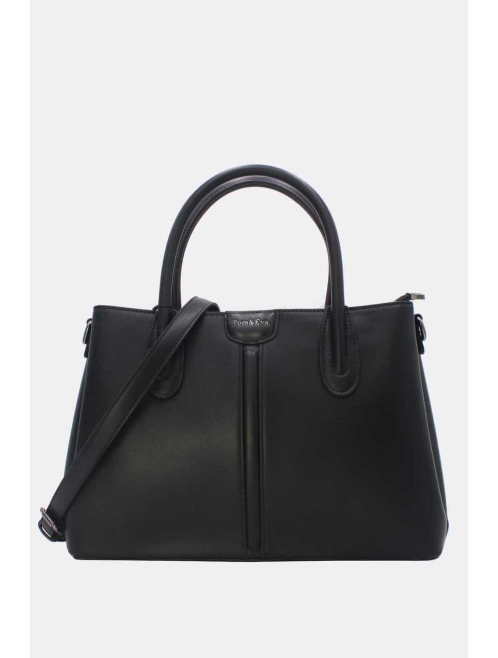 Sac à Main Chic Bicolore 25B-6364-Noir