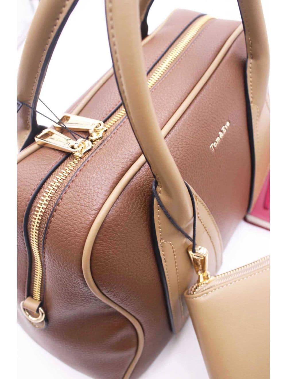 Sac à Main Avec Portefeuille 2 in 1 25B-6318-Café — vue 5