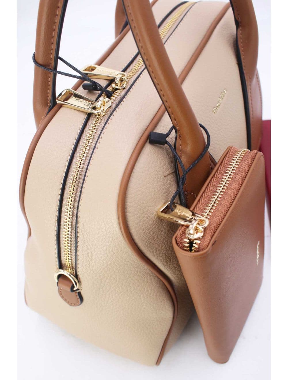 Sac à Main Avec Portefeuille 2 in 1 25B-6318-Beige — vue 4